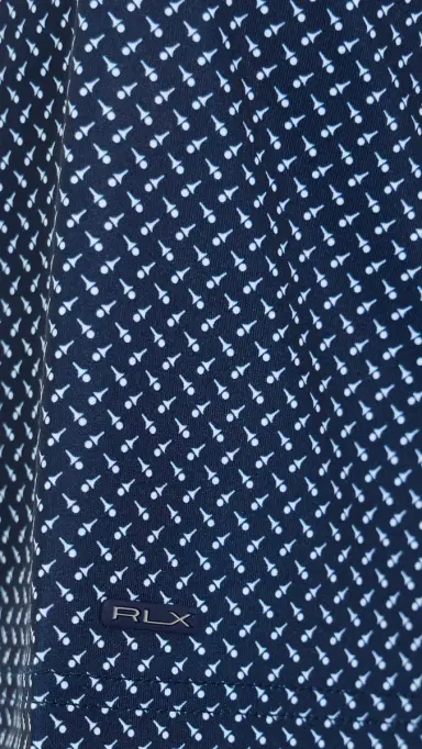 RLX Ralph Lauren Teed Up Printed Jersey Polo Refined Navy Teed Up | Thumbnail 6 RLX Ralph Lauren Teed Up Printed Jersey Polo Refined Navy Teed Up | Thumbnail 6