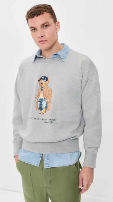 Polo Ralph Lauren Litchfield Bear Crewneck Sweatshirt | Thumbnail 2 Polo Ralph Lauren Litchfield Bear Crewneck Sweatshirt | Thumbnail 2