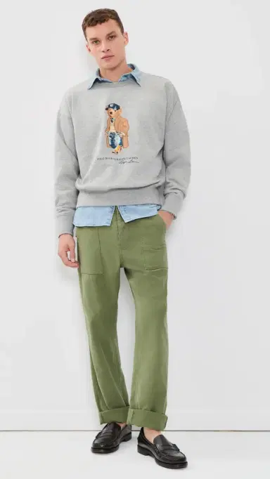 Polo Ralph Lauren Litchfield Bear Crewneck Sweatshirt | Thumbnail 5 Polo Ralph Lauren Litchfield Bear Crewneck Sweatshirt | Thumbnail 5