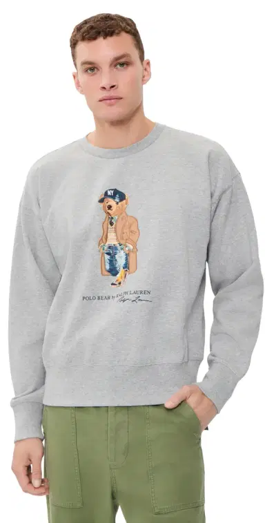 Polo Ralph Lauren Litchfield Bear Crewneck Sweatshirt | Thumbnail 1 Polo Ralph Lauren Litchfield Bear Crewneck Sweatshirt | Thumbnail 1
