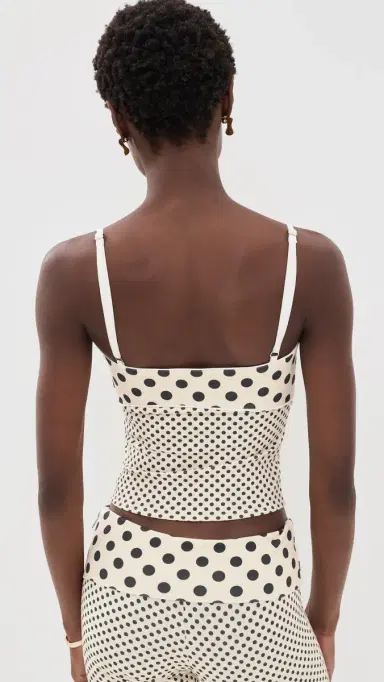 Miaou tella Tank Black/Nude Polka Dot | Thumbnail 3 Miaou tella Tank Black/Nude Polka Dot | Thumbnail 3