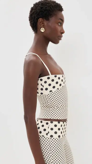 Miaou tella Tank Black/Nude Polka Dot | Thumbnail 4 Miaou tella Tank Black/Nude Polka Dot | Thumbnail 4