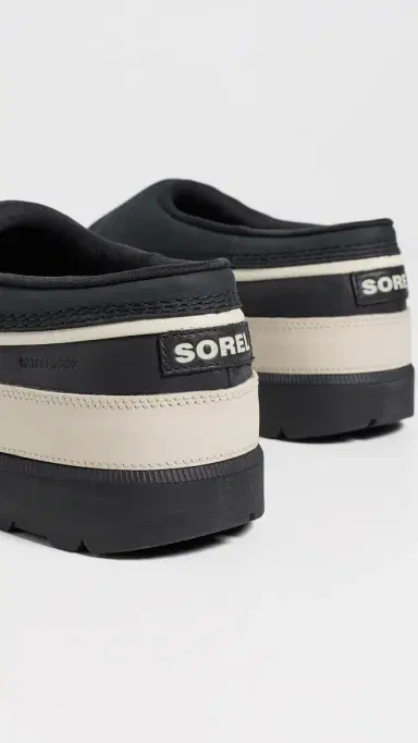 Sorel Ambler Water Resistant Clogs Black/Bleached Ceramic | Thumbnail 3 Sorel Ambler Water Resistant Clogs Black/Bleached Ceramic | Thumbnail 3