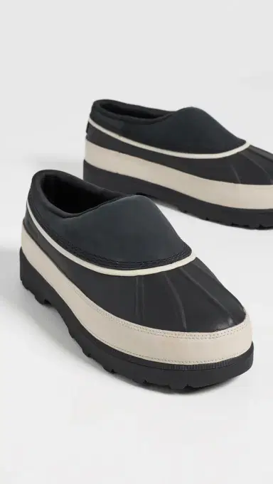 Sorel Ambler Water Resistant Clogs Black/Bleached Ceramic | Thumbnail 4 Sorel Ambler Water Resistant Clogs Black/Bleached Ceramic | Thumbnail 4