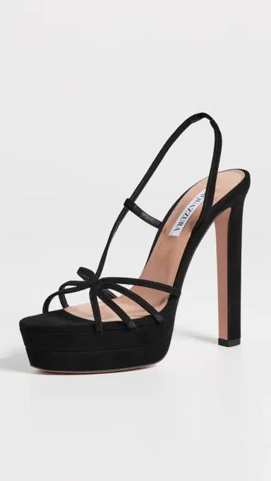 Aquazzura Talk To Me Plateau Sandals 130mm Black 38 | Thumbnail 2 Aquazzura Talk To Me Plateau Sandals 130mm Black 38 | Thumbnail 2