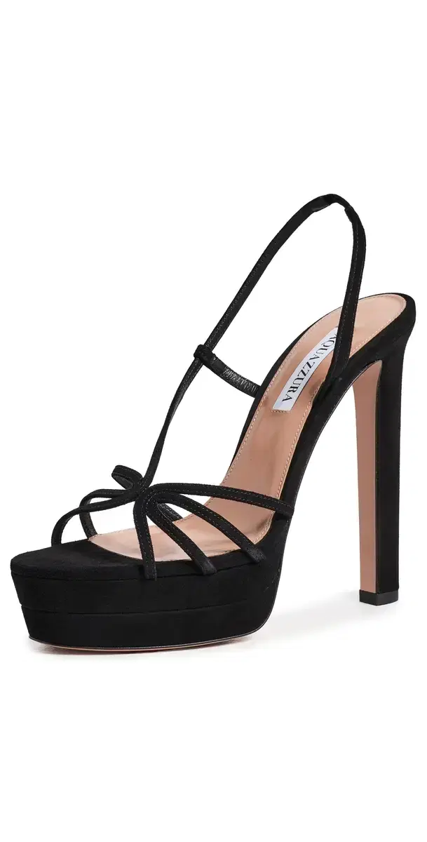 Talk To Me Plateau Sandals 130mm Black Talk To Me Plateau Sandals 130mm Black
