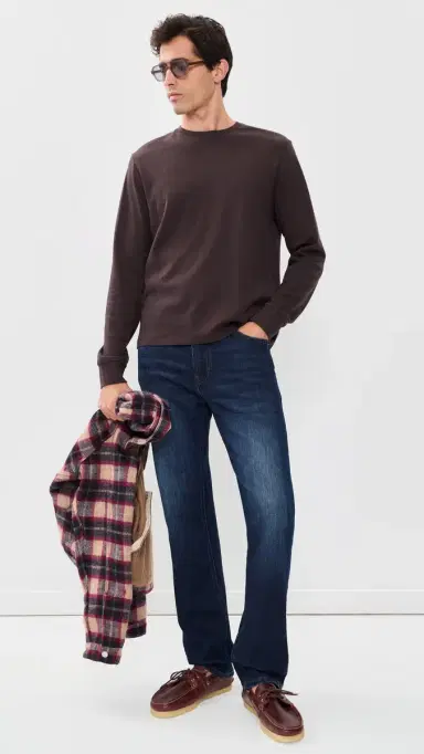 Frame Duo Fold Tee Deep Brown | Thumbnail 5 Frame Duo Fold Tee Deep Brown | Thumbnail 5