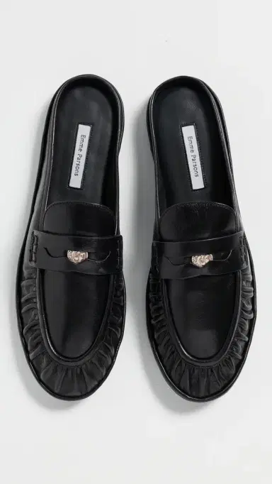 Emme Parsons Monceaux Mules Black Kidskin | Thumbnail 5 Emme Parsons Monceaux Mules Black Kidskin | Thumbnail 5
