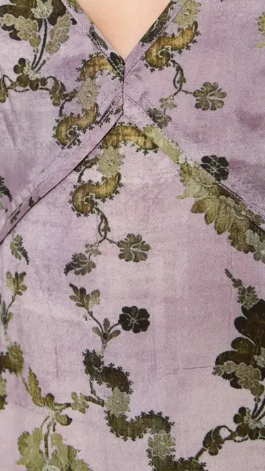 R13 Grunge lip Dress Purple Floral | Thumbnail 6 R13 Grunge lip Dress Purple Floral | Thumbnail 6