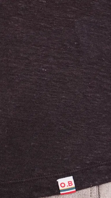 Orlebar Brown inen Tee Espresso | Thumbnail 6 Orlebar Brown inen Tee Espresso | Thumbnail 6
