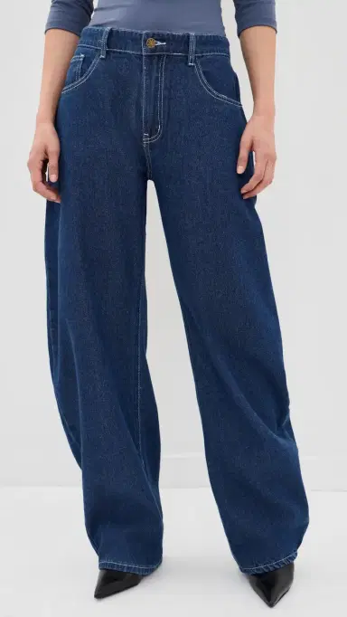 LIONESS Horseshoe Jeans Blue Denim | Thumbnail 2 LIONESS Horseshoe Jeans Blue Denim | Thumbnail 2