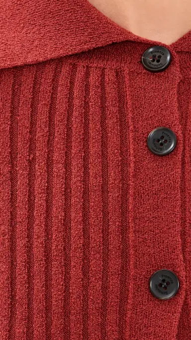 Proenza Schouler Textured Rosario Dress Rust | Thumbnail 6 Proenza Schouler Textured Rosario Dress Rust | Thumbnail 6