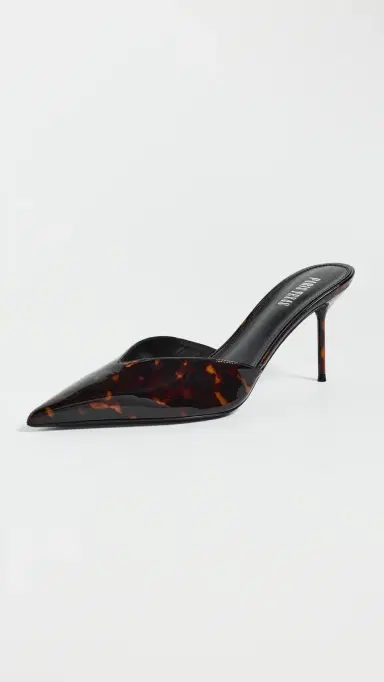 Paris Texas Lidia Sabot Pumps 70mm Tortoise | Thumbnail 2 Paris Texas Lidia Sabot Pumps 70mm Tortoise | Thumbnail 2