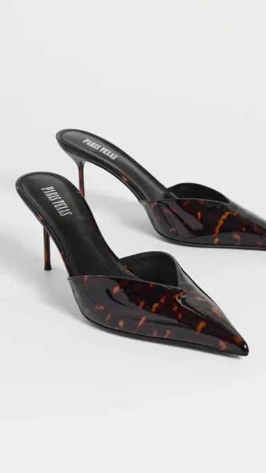 Paris Texas Lidia Sabot Pumps 70mm Tortoise | Thumbnail 5 Paris Texas Lidia Sabot Pumps 70mm Tortoise | Thumbnail 5