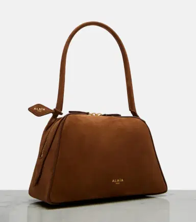Alaia Alaïa Le Bouledouge suede shoulder bag | Thumbnail 2 Alaia Alaïa Le Bouledouge suede shoulder bag | Thumbnail 2