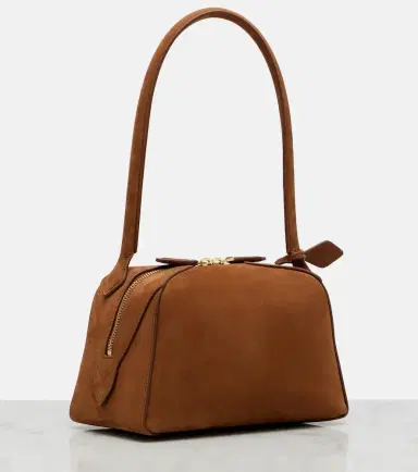 Alaia Alaïa Le Bouledouge suede shoulder bag | Thumbnail 4 Alaia Alaïa Le Bouledouge suede shoulder bag | Thumbnail 4