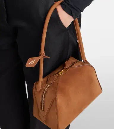 Alaia Alaïa Le Bouledouge suede shoulder bag | Thumbnail 5 Alaia Alaïa Le Bouledouge suede shoulder bag | Thumbnail 5