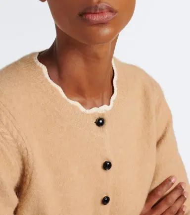 Marant Etoile Naia alpaca-blend cardigan | Thumbnail 4 Marant Etoile Naia alpaca-blend cardigan | Thumbnail 4