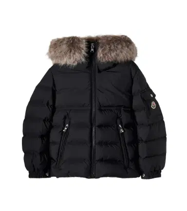 Moncler Enfant Byron hooded padded down jacket | Thumbnail 1 Moncler Enfant Byron hooded padded down jacket | Thumbnail 1