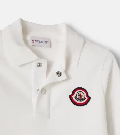 Moncler Enfant Cotton piqué polo shirt | Thumbnail 3 Moncler Enfant Cotton piqué polo shirt | Thumbnail 3