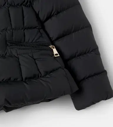 Moncler Enfant Boedette shearling-trimmed hooded down jacket | Thumbnail 2 Moncler Enfant Boedette shearling-trimmed hooded down jacket | Thumbnail 2