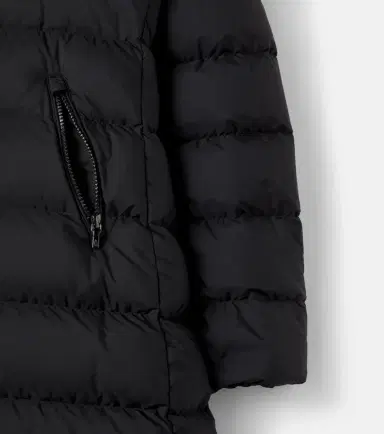 Moncler Enfant Abelle shearling-trimmed down coat | Thumbnail 3 Moncler Enfant Abelle shearling-trimmed down coat | Thumbnail 3