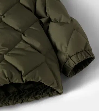 Moncler Enfant Ava hooded quilted down jacket | Thumbnail 3 Moncler Enfant Ava hooded quilted down jacket | Thumbnail 3