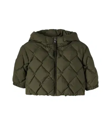 Moncler Enfant Ava hooded quilted down jacket | Thumbnail 1 Moncler Enfant Ava hooded quilted down jacket | Thumbnail 1