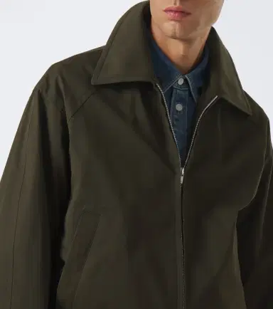 Bottega Veneta Intrecciato cotton twill blouson jacket | Thumbnail 7 Bottega Veneta Intrecciato cotton twill blouson jacket | Thumbnail 7