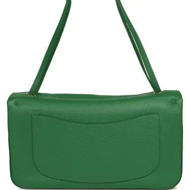 Chanel Chanel Maxi "Souplissimo" Small Flap Bag Green Grained Calfskin Gold Hardware | Thumbnail 4 Chanel Chanel Maxi "Souplissimo" Small Flap Bag Green Grained Calfskin Gold Hardware | Thumbnail 4