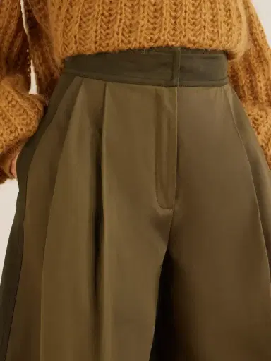 Zimmermann Valiant Pleated Cotton-twill Wide-leg Pants | Thumbnail 5 Zimmermann Valiant Pleated Cotton-twill Wide-leg Pants | Thumbnail 5