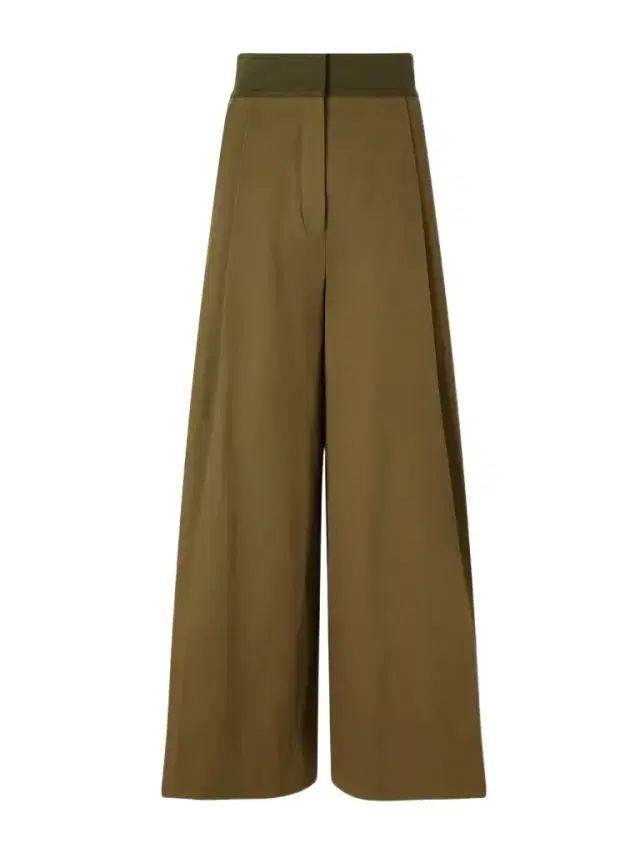Valiant Pleated Cotton-twill Wide-leg Pants Valiant Pleated Cotton-twill Wide-leg Pants
