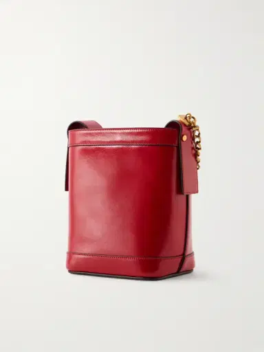 Versace Pivot Mini Leather Bucket Bag | Thumbnail 4 Versace Pivot Mini Leather Bucket Bag | Thumbnail 4
