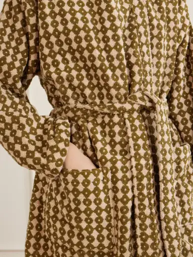 Autumn Sonata Hanna Printed Cotton-terry Bathrobe | Thumbnail 4 Autumn Sonata Hanna Printed Cotton-terry Bathrobe | Thumbnail 4