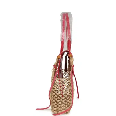 goyard Goyard Goyardine Canvas Fuchsia Aligre Bag Raffia Net Palladium Hardware | Thumbnail 4 goyard Goyard Goyardine Canvas Fuchsia Aligre Bag Raffia Net Palladium Hardware | Thumbnail 4