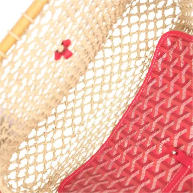 goyard Goyard Goyardine Canvas Fuchsia Aligre Bag Raffia Net Palladium Hardware | Thumbnail 8 goyard Goyard Goyardine Canvas Fuchsia Aligre Bag Raffia Net Palladium Hardware | Thumbnail 8