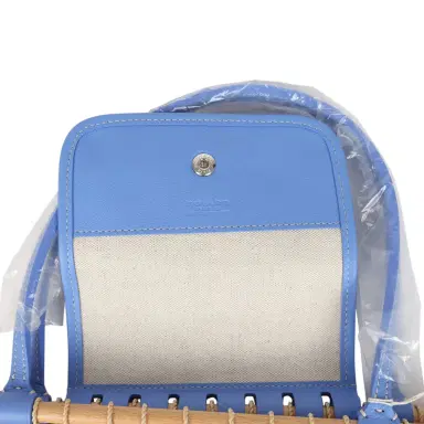 goyard Goyard Goyardine Canvas Iris Aligre Bag Raffia Net Palladium Hardware | Thumbnail 7 goyard Goyard Goyardine Canvas Iris Aligre Bag Raffia Net Palladium Hardware | Thumbnail 7