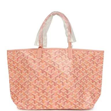 goyard Goyard Goyardine Powder Pink Saint Louis PM Tote Palladium Hardware | Thumbnail 4 goyard Goyard Goyardine Powder Pink Saint Louis PM Tote Palladium Hardware | Thumbnail 4