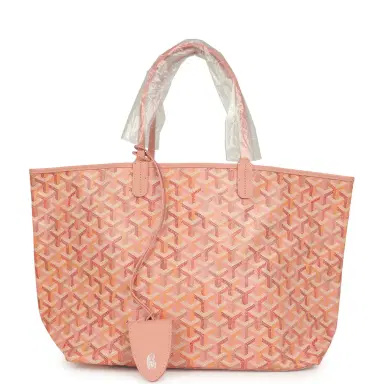 goyard Goyard Goyardine Powder Pink Saint Louis PM Tote Palladium Hardware | Thumbnail 1 goyard Goyard Goyardine Powder Pink Saint Louis PM Tote Palladium Hardware | Thumbnail 1