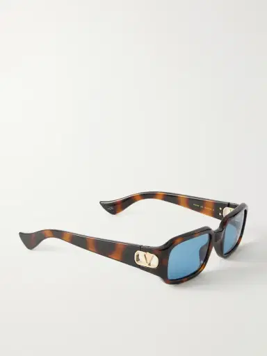 Valentino Eyewear Vlogo-embellished Square-frame Tortoiseshell Acetate Sunglasses | Thumbnail 3 Valentino Eyewear Vlogo-embellished Square-frame Tortoiseshell Acetate Sunglasses | Thumbnail 3