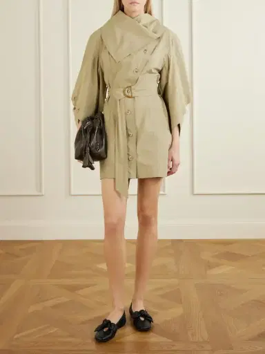Zimmermann Valiant Utility Cotton-gabardine Mini Dress | Thumbnail 2 Zimmermann Valiant Utility Cotton-gabardine Mini Dress | Thumbnail 2