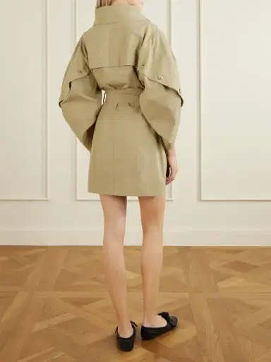Zimmermann Valiant Utility Cotton-gabardine Mini Dress | Thumbnail 3 Zimmermann Valiant Utility Cotton-gabardine Mini Dress | Thumbnail 3