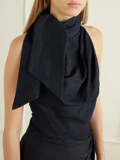 Zimmermann Valiant Draped Denim Maxi Dress | Thumbnail 4 Zimmermann Valiant Draped Denim Maxi Dress | Thumbnail 4