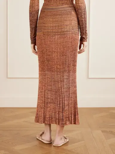 Zimmermann Mouline Ribbed-knit Midi Skirt | Thumbnail 4 Zimmermann Mouline Ribbed-knit Midi Skirt | Thumbnail 4