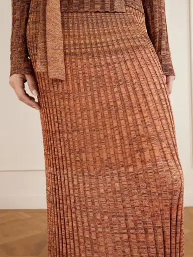 Zimmermann Mouline Ribbed-knit Midi Skirt | Thumbnail 5 Zimmermann Mouline Ribbed-knit Midi Skirt | Thumbnail 5