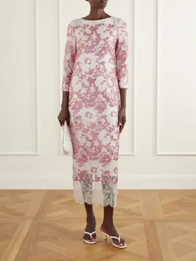 Costarellos Santina Sequin-embellished Lace Gown | Thumbnail 2 Costarellos Santina Sequin-embellished Lace Gown | Thumbnail 2