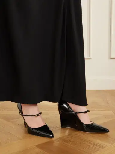 Jennifer Chamandi Lorenzo 105 Patent-leather Pumps | Thumbnail 2 Jennifer Chamandi Lorenzo 105 Patent-leather Pumps | Thumbnail 2