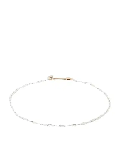 Loren Stewart Shapeshifter 14kt Yellow Gold And Sterling Silver Anklet | Thumbnail 1 Loren Stewart Shapeshifter 14kt Yellow Gold And Sterling Silver Anklet | Thumbnail 1