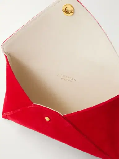Altuzarra Envelope Velvet Clutch | Thumbnail 6 Altuzarra Envelope Velvet Clutch | Thumbnail 6