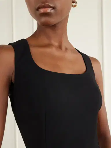 Dolce & Gabbana Virgin Wool-crepe Midi Dress | Thumbnail 4 Dolce & Gabbana Virgin Wool-crepe Midi Dress | Thumbnail 4